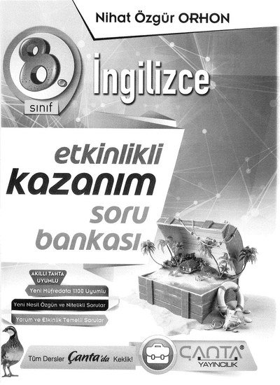 İNGİLİZCE ETKİNLİKLİ KAZANIM SORU BANKASI