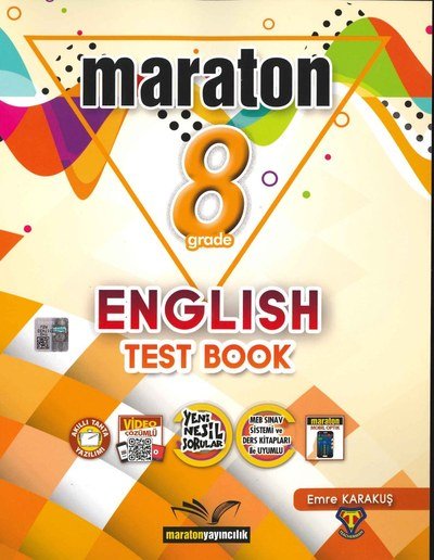 MARATON ENGLISH TEST BOOK SegaCopy Fotokopi Merkezi