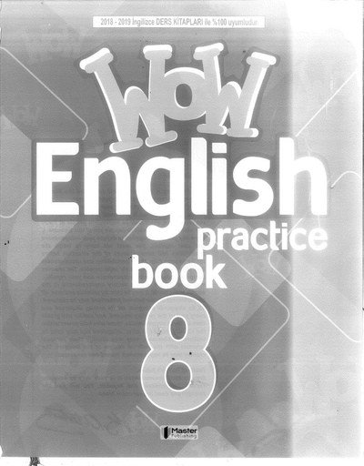 WOW ENGLISH PRACTICE BOOK SegaCopy Fotokopi Merkezi