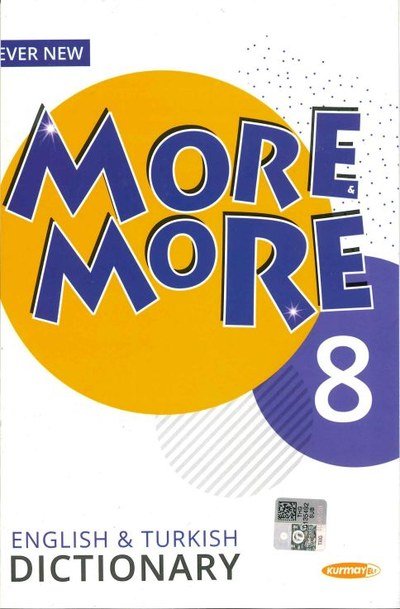 MORE MORE ENGLISH & TURKISH DICTIONARY SegaCopy Fotokopi Merkezi