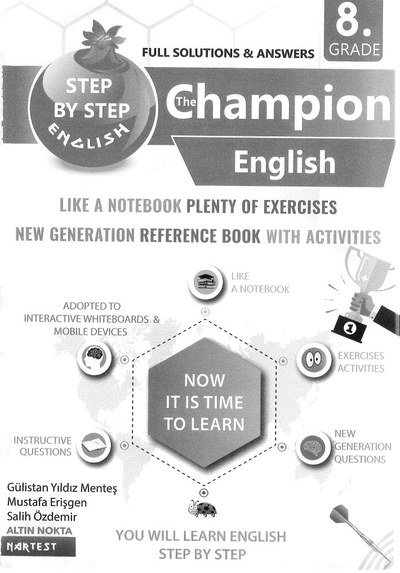 THE CHAMPION ENGLISH LIKE A NOTEBOOK PLENTY OF EXERCISES SegaCopy Fotokopi Merkezi