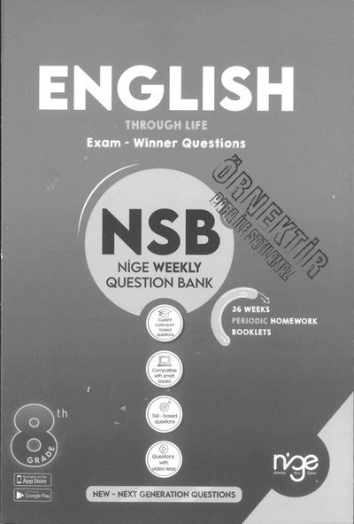 ENGLISH EXAM WINNER QUESTIONS SegaCopy Fotokopi Merkezi