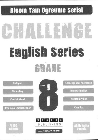 CHALLENGE ENGLISH SERİES SegaCopy Fotokopi Merkezi