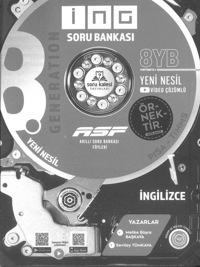 İNG SORU BANKASI AKILLI SORU BANKASI FÖYLERİ SegaCopy Fotokopi Merkezi