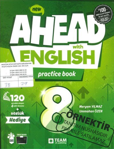 AHEAD WITH ENGLISH PRACTICE BOOK SegaCopy Fotokopi Merkezi