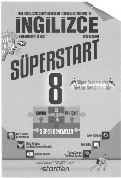 İNGİLİZCE SORU BANKASI SÜPERSTART SegaCopy Fotokopi Merkezi