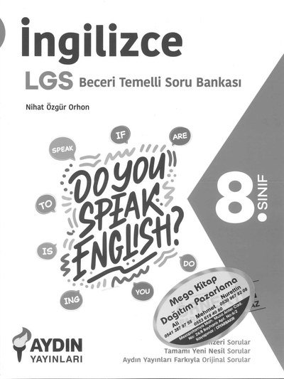 İNGİLZİCE LGS BECERİ TEMELLİ SORU BANKASI
