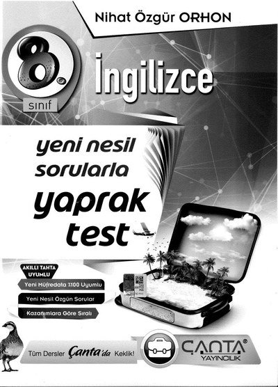 İNGİLİZCE YENİ NESİL SORULARLA YAPRAK TEST