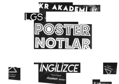 LGS POSTER NOTLARI İNGİLZİCE