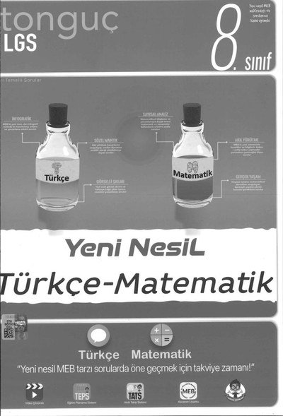 YENİ NESİL TÜRKÇE MATEMATİK SORU BANKASI SegaCopy Fotokopi Merkezi