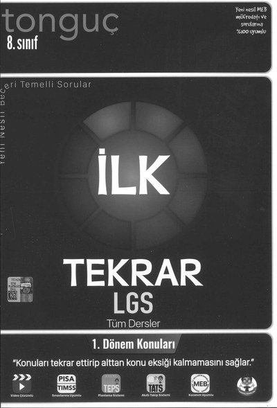 İLK TEKRAR LGS TÜM DERSLER SegaCopy Fotokopi Merkezi