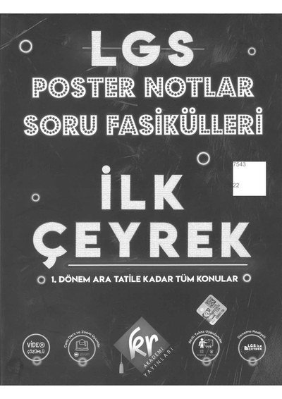 LGS POSTER NOTLAR SORU FASİKÜLLERİ İLK ÇEYREK SegaCopy Fotokopi Merkezi