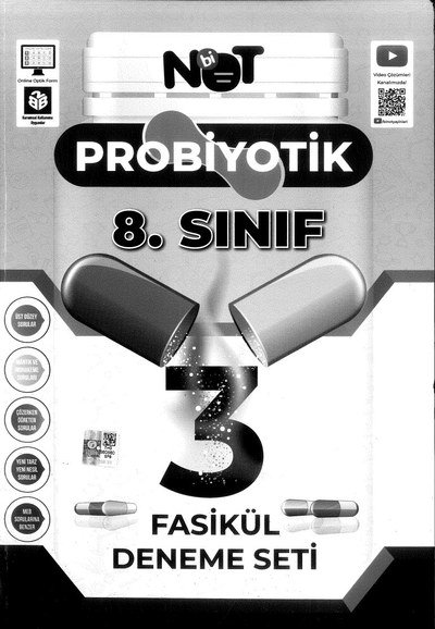 PROBİYOTİK 3 FASİKÜL DENEME SETİ SegaCopy Fotokopi Merkezi