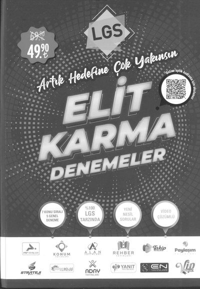 ARTIK HEDEFİNE ÇOK YAKINSIN ELİT KARMA DENEMELER SegaCopy Fotokopi Merkezi