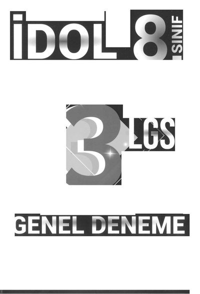 İDOL 3 LGS GENEL DENEME SegaCopy Fotokopi Merkezi