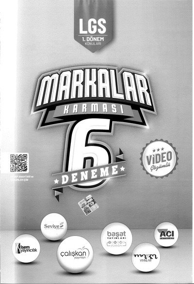 LGS 1. DÖNEM KONULARI MARKALAR KARMASI 6 DENEME SegaCopy Fotokopi Merkezi