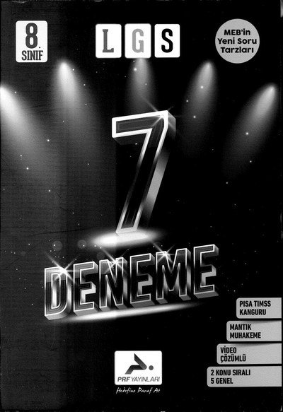 LGS 7 DENEME MEBİN'İN YENİ SORU TARZLARI SegaCopy Fotokopi Merkezi