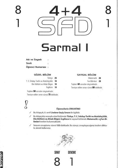 4+4 SFD SARMALI SegaCopy Fotokopi Merkezi
