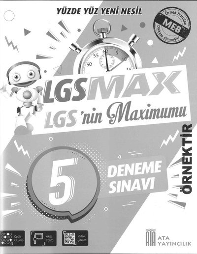 LGSMAX LGS'NİN MAXİMUMU 5 DENEME SINAVI SegaCopy Fotokopi Merkezi