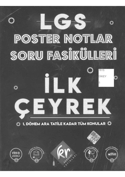 LGS POSTER NOTLAR SORU FASİKÜLLERİ İLK ÇEYREK SegaCopy Fotokopi Merkezi