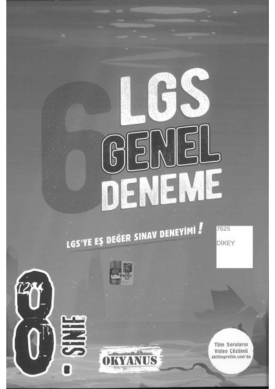6 LGS GENEL DENEME SegaCopy Fotokopi Merkezi