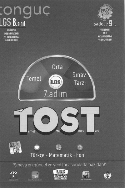 LGS TOST 7. ADIM TEMEL ORTA SINAV TARZI SegaCopy Fotokopi Merkezi
