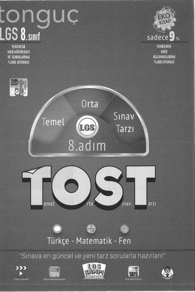LGS TOST 8. ADIM TEMEL ORTA SINAV TARZI SegaCopy Fotokopi Merkezi