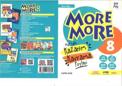 MORE MORE HAFTALIK KAZANIM KAVRAMA FÖYLERİ 34 HAFTA SegaCopy Fotokopi Merkezi