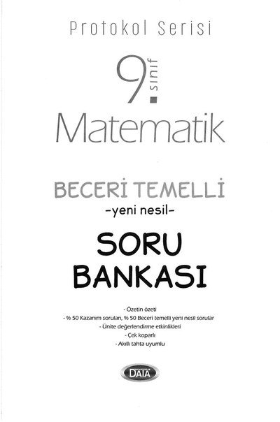 MATEMATİK BECERİ TEMELLİ YENİ NESİL SORU BANKASI