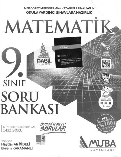 MATEMATİK SORU BANKASI SegaCopy Fotokopi Merkezi