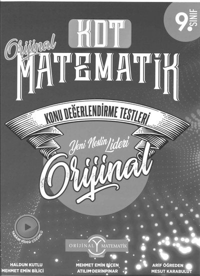 ORİJİNAL MATEMATİK KONU DEĞERLENDİRME TESTLERİ SegaCopy Fotokopi Merkezi