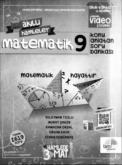 AKILLI HAMLELER MATEMATİK KONU ANLATAN SORU BANKASI SegaCopy Fotokopi Merkezi