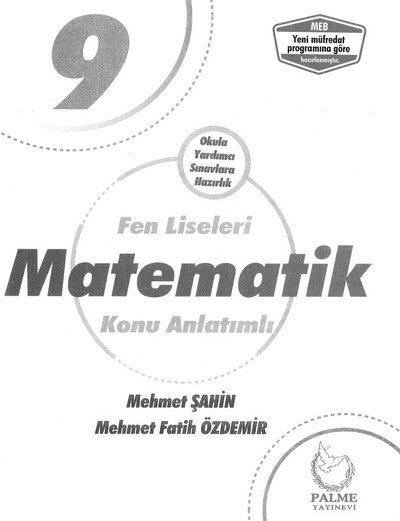 FEN LİSELERİ MATEMATİK KONU ANLATIMLI