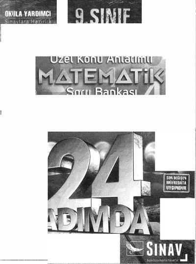 ÖZEL KONU ANLATIMLI MATEMATİK SORU BANKASI 24 ADIMDA