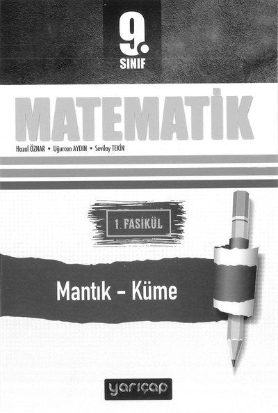 MATEMATİK MANTIK KÜME 1. FASİKÜL SegaCopy Fotokopi Merkezi