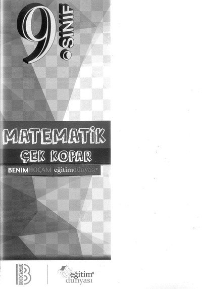 MATEMATİK ÇEK KOPAR SegaCopy Fotokopi Merkezi