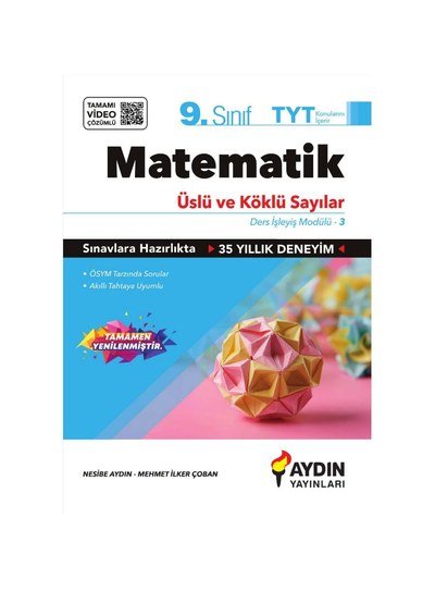 MATEMATİK ÜSLÜ VE KÖKLÜ SAYILAR TYT KONULARI SegaCopy Fotokopi Merkezi