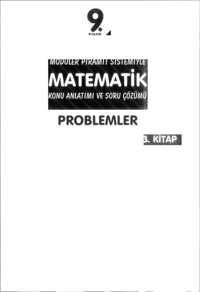MODÜLER PİRAMİT SİSTEMİYLE MATEMATİK KONU ANLATIMI VE SORU ÇÖZÜMÜ 3. KİTAP SegaCopy Fotokopi Merkezi