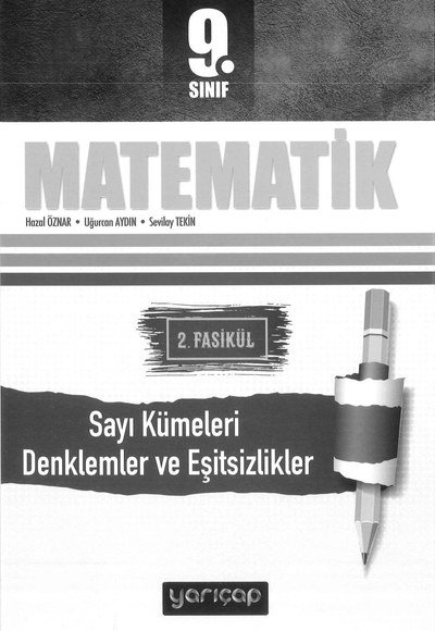 MATEMATİK 2. FASİKÜL SAYI KÜMELERİ DENKLEMLER VE EŞİTSİZLİKLER
