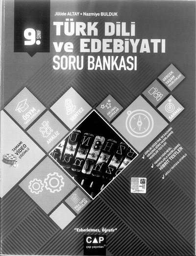 TÜRK DİLİ VE EDEBİYATI SORU BANKASI