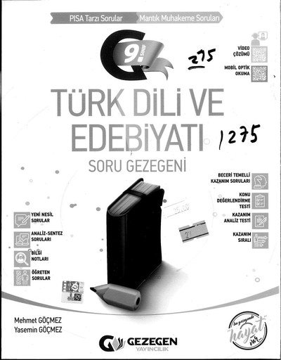 TÜRK DİLİ VE EDEBİYATI SORU GEZEGENİ