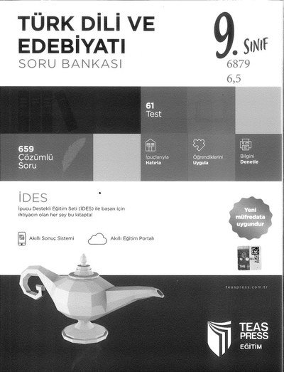 TÜRK DİLİ VE EDEBİYATI SORU BANKASI SegaCopy Fotokopi Merkezi