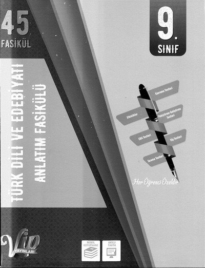 TÜRK DİLİ VE EDEBİYATI ANLATIM FASİKÜLÜ