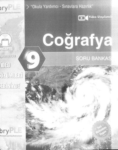 COĞRAFYA SORU BANKASI