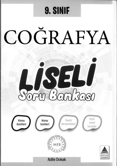 COĞRAFYA LİSELİ SORU BANKASI SegaCopy Fotokopi Merkezi