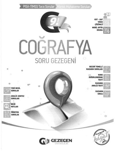COĞRAFYA SORU GEZEGENİ SegaCopy Fotokopi Merkezi