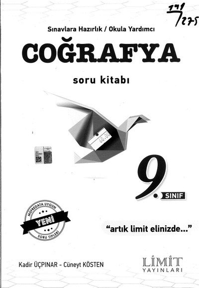 COĞRAFYA SORU KİTABI YENİ SORU TİPLERİ SegaCopy Fotokopi Merkezi