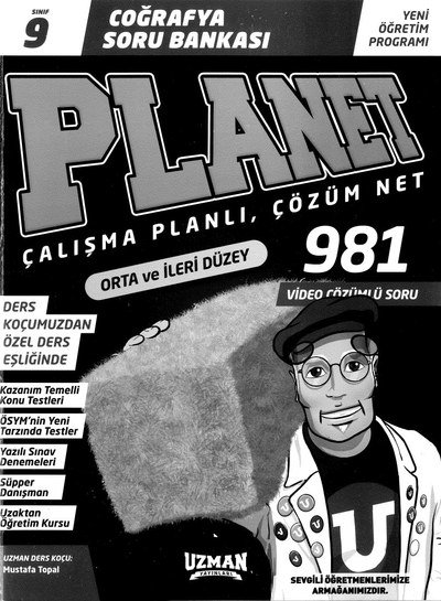 COĞRAFYA SORU BANKASI PLANET ÇALIŞMA PLANLI ÇÖZÜM NET 981 SORU SegaCopy Fotokopi Merkezi