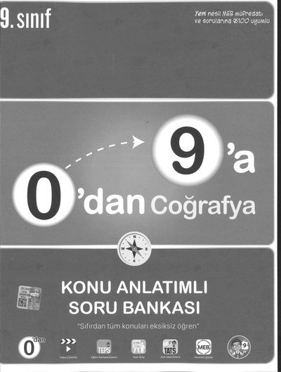 0'DAN 9'A KONU ANLATIMLI SORU BANKASI SegaCopy Fotokopi Merkezi
