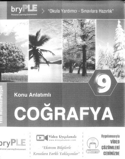 KONU ANLATIMLI COĞRAFYA OKULA YARDIMCI SegaCopy Fotokopi Merkezi